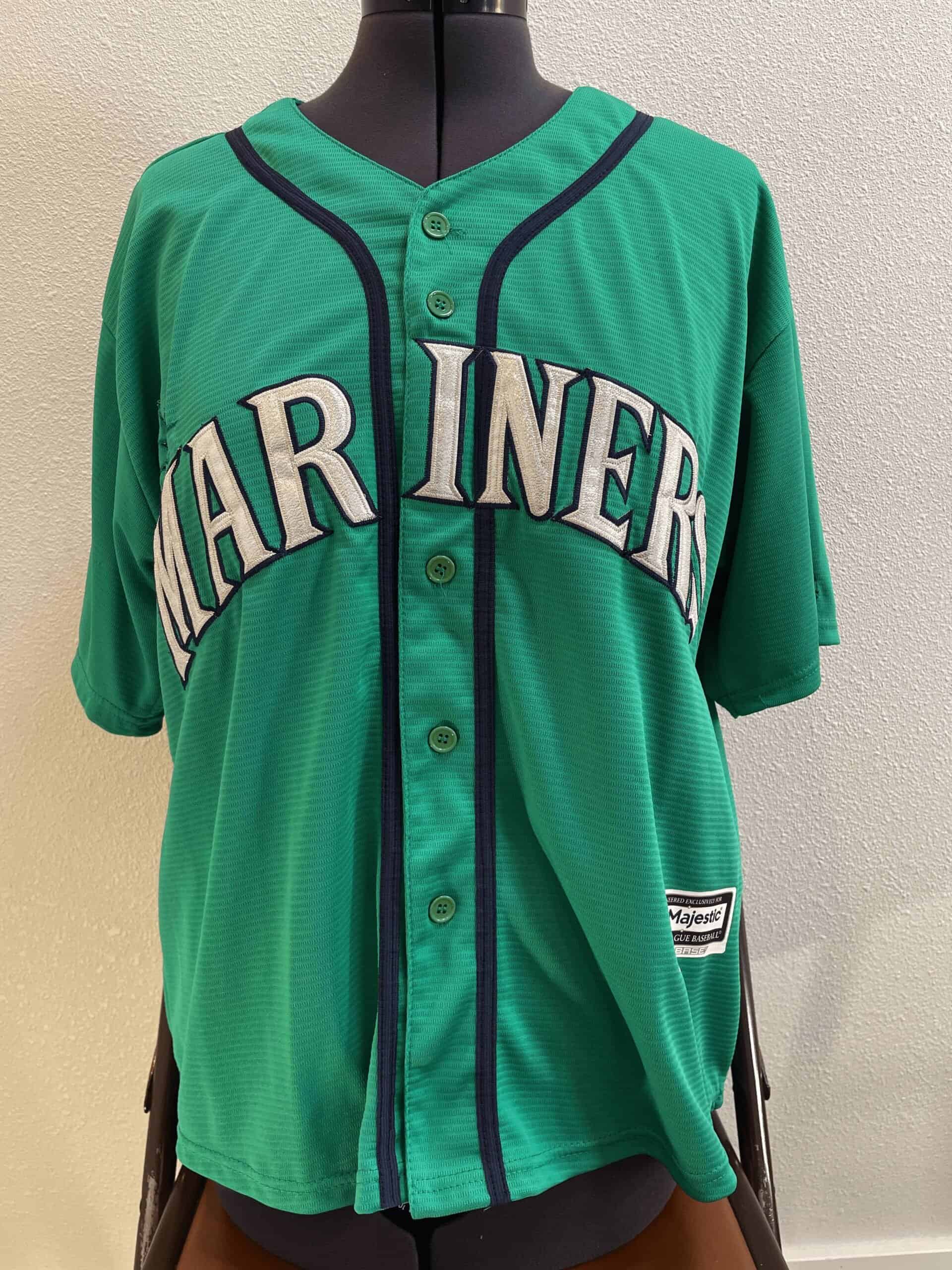 Seattle Mariners Teal Throwback Jersey - FanWagn