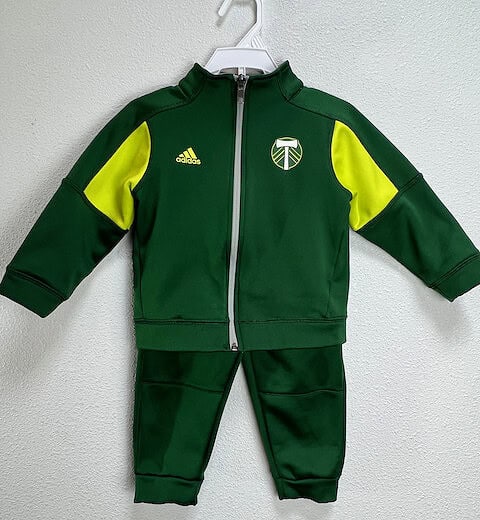 2T Portland Timbers Sweatsuit Outfit
