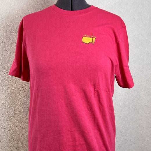 The Masters Tournament Adult Pink Tee (Large)