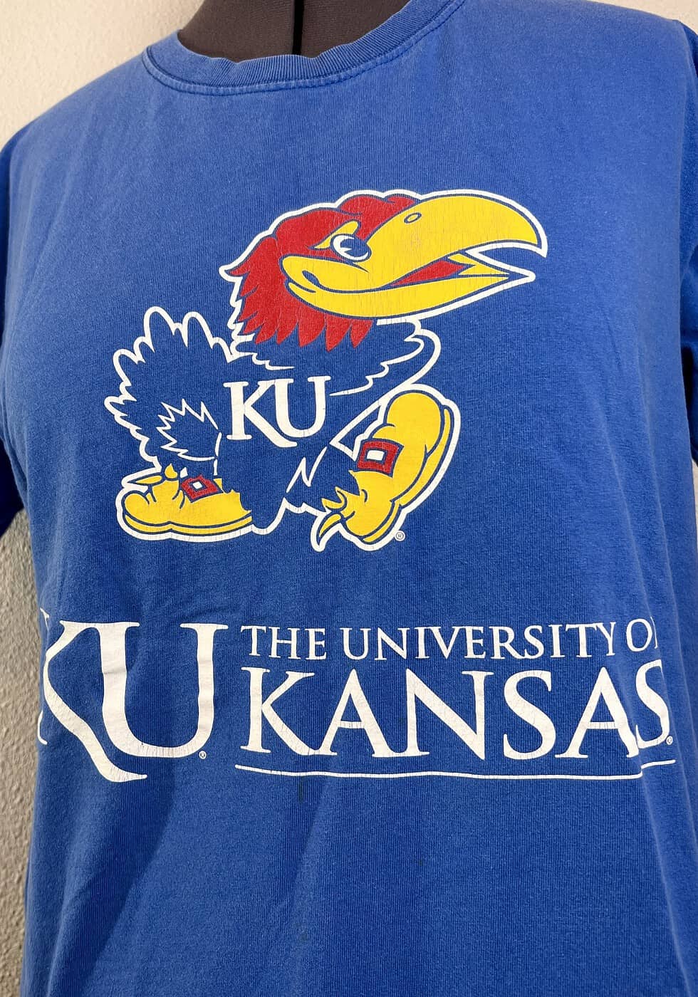 KU Jayhawks Classic Blue T-Shirt – XL - Image 2