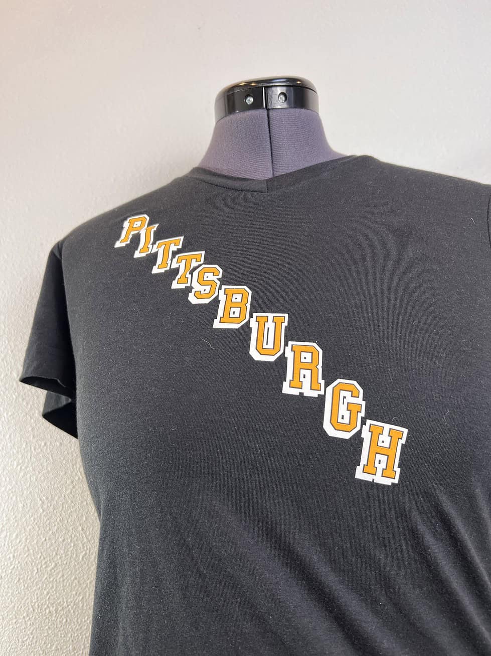 Pittsburgh Black Adidas T-shirt (M)