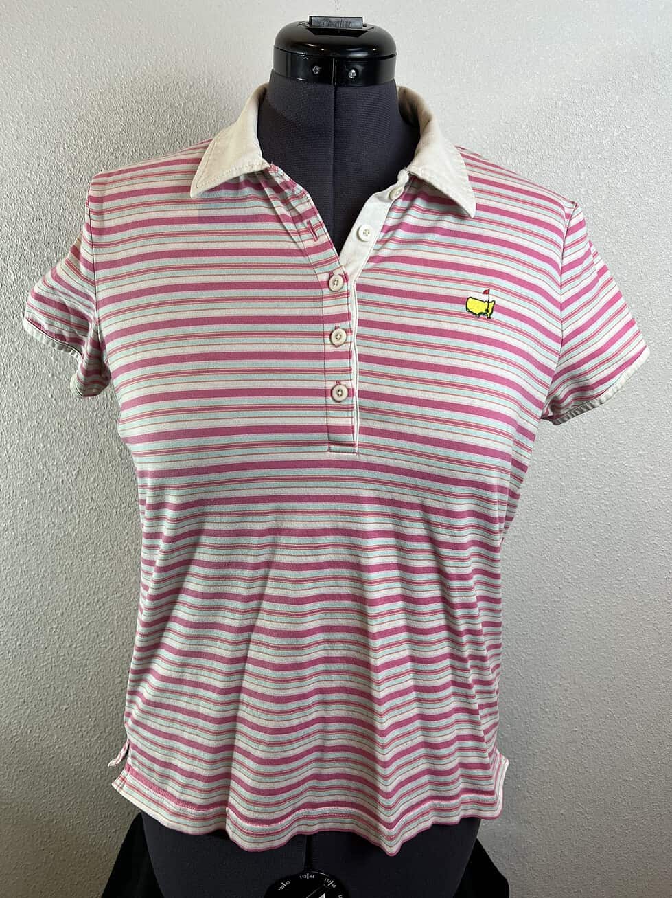 The Masters Tournament Women's Pink Polo (M)