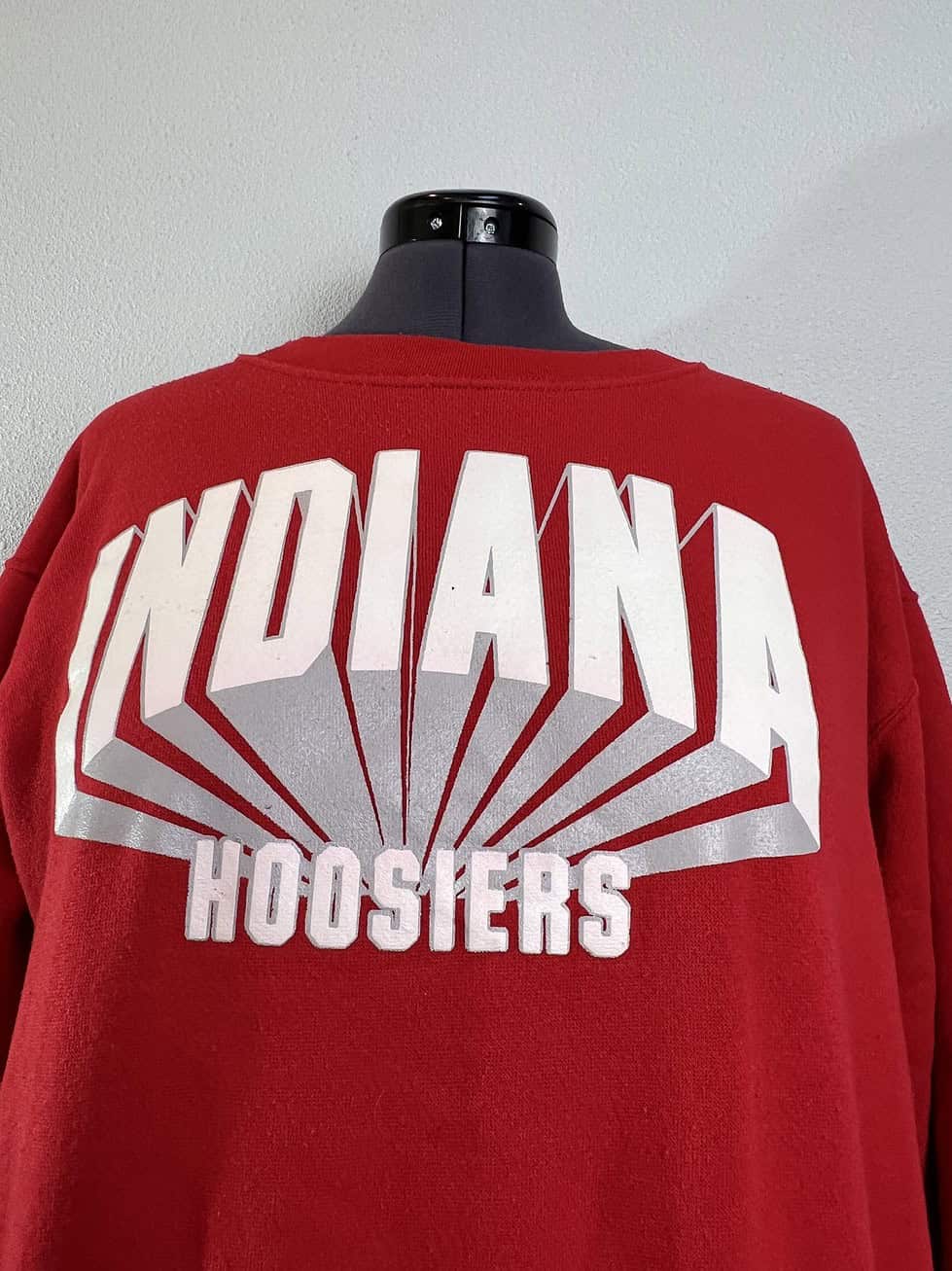 Vintage Indiana Hoosiers Red Sweatshirt