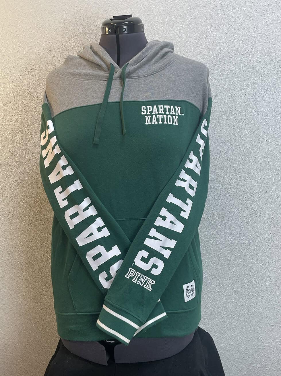 MSU Spartans Hoodie – PINK by Victoria’s Secret - Image 2