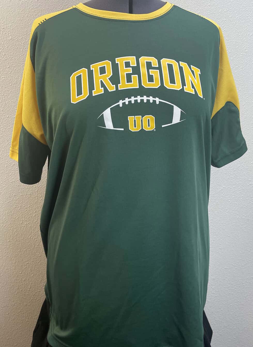 Oregon Ducks Football Ringer Tee (XL)