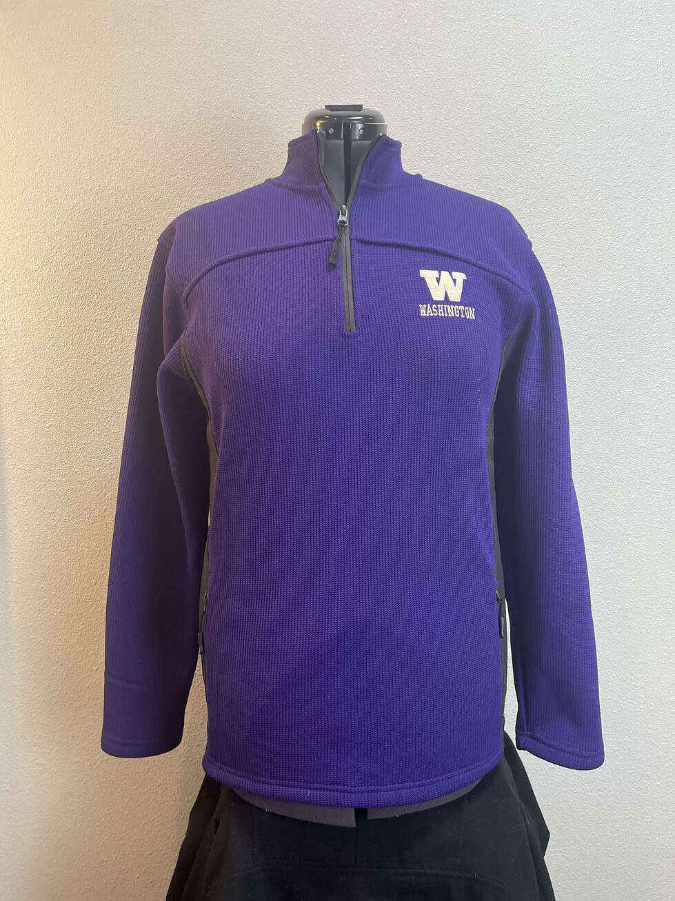 UW Huskies Half-Zip Pullover - Adult S