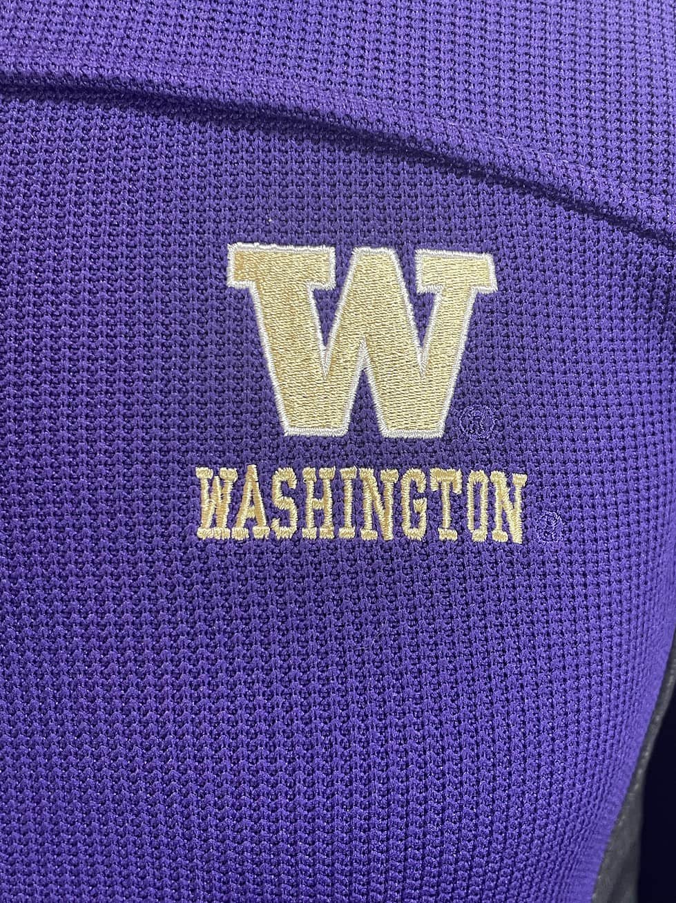 UW Huskies Half-Zip Pullover - Adult S - Image 4