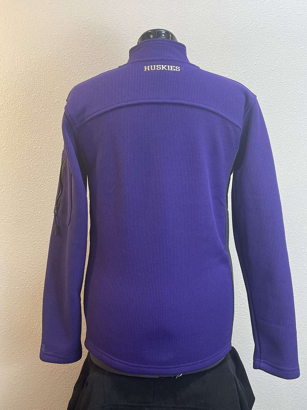 UW Huskies Half-Zip Pullover - Adult S - Image 3