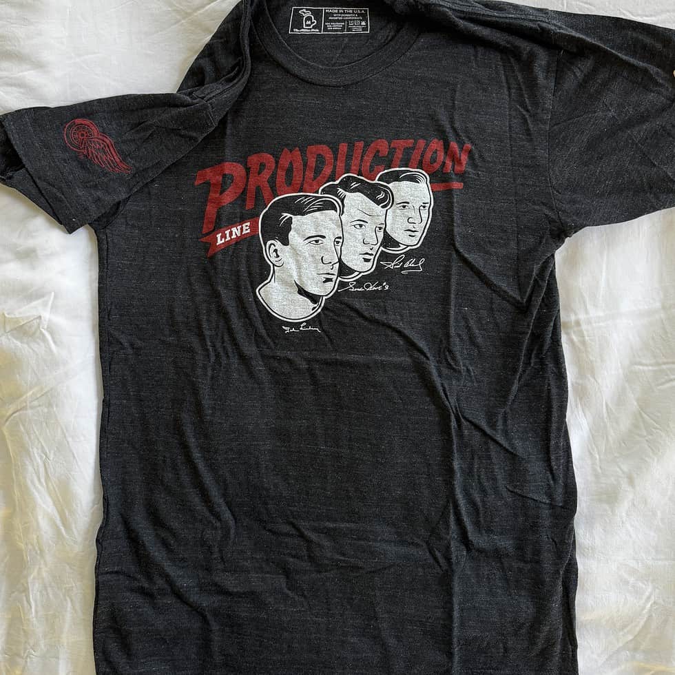 Production Line Red Wings T-Shirt