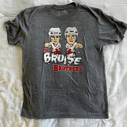 Red Wings Bruise Brothers T-Shirt