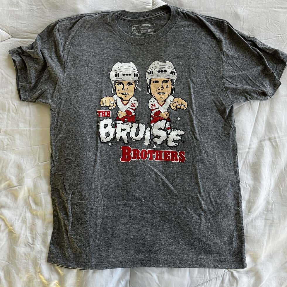 Red Wings Bruise Brothers T-Shirt