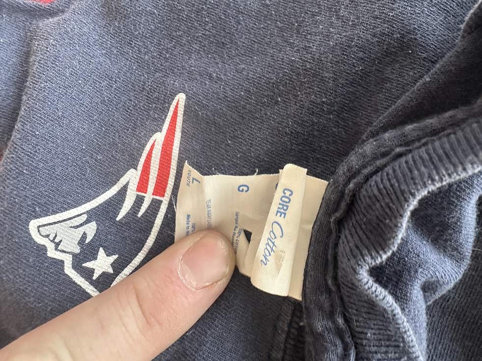 Tom Brady Super Bowl Jersey Shirt Youth L - Image 3