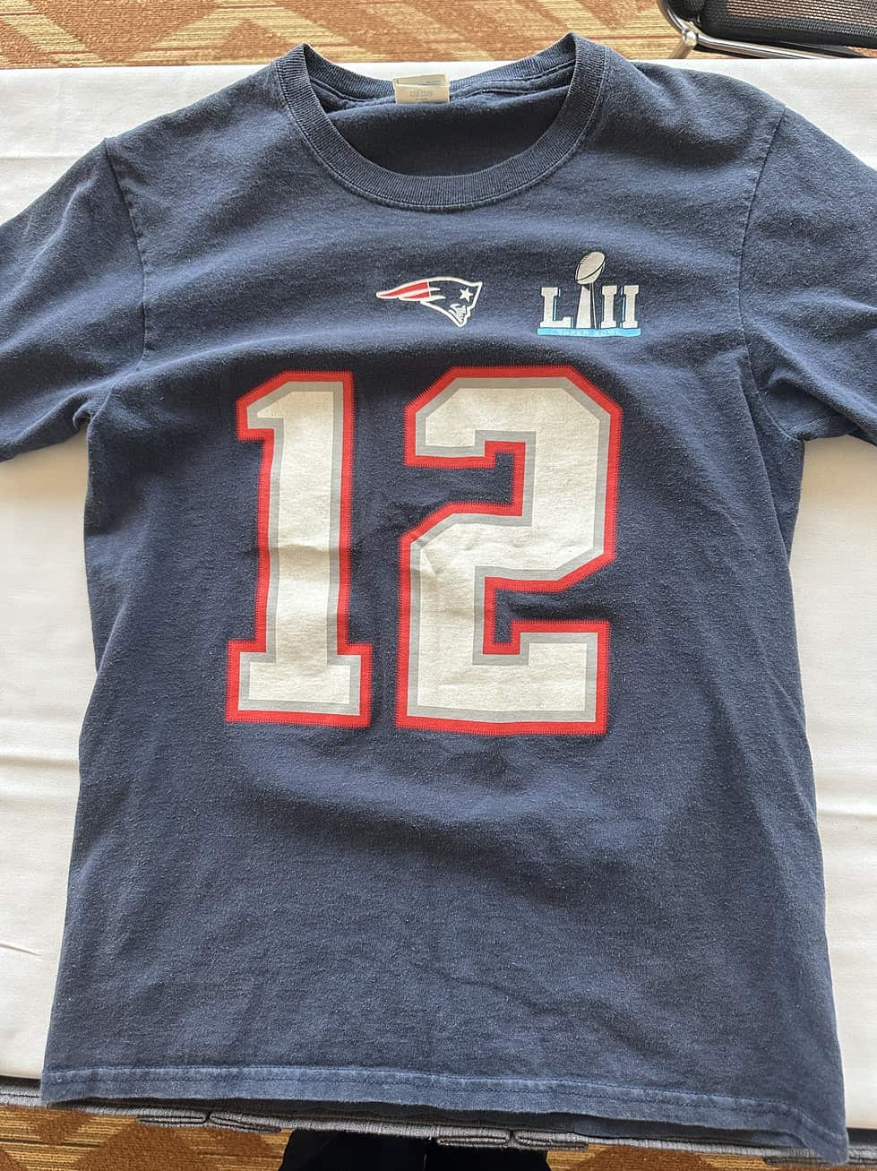 Tom Brady Super Bowl Jersey Shirt Youth L - Image 4