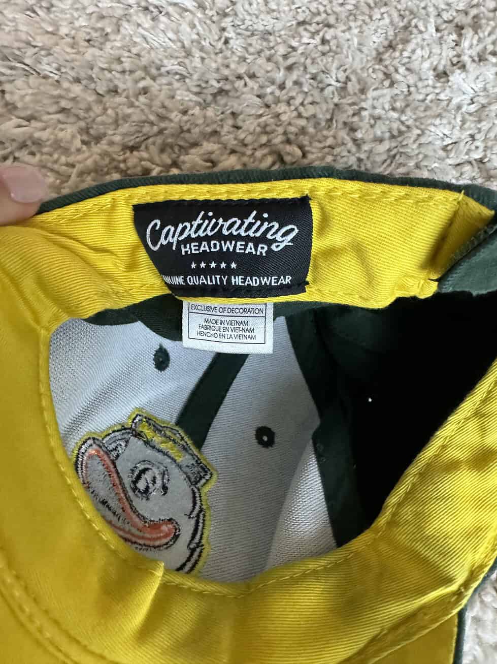 ONE SIZE NEW OREGON DUCKS NIKE HATS - Image 2
