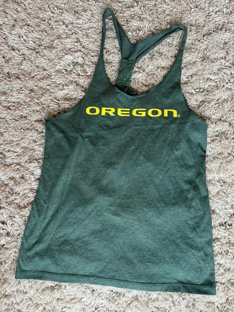 New University of Oregon Women's Small Tank Top