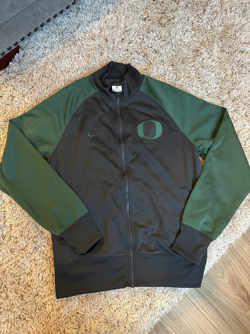 New Nike Oregon Ducks Track Jacket- Men’s Medium - Image 2