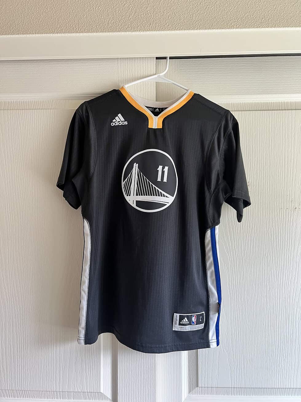 Klay Thompson Women's Sleeve jersey Large Front