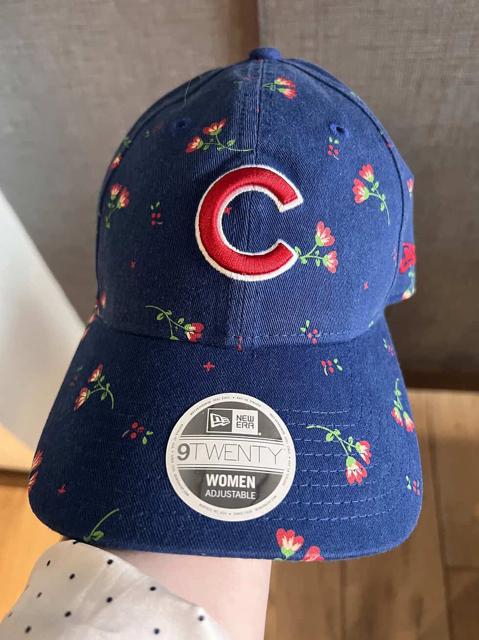 Cubs Floral Blossom Adjustable Hat