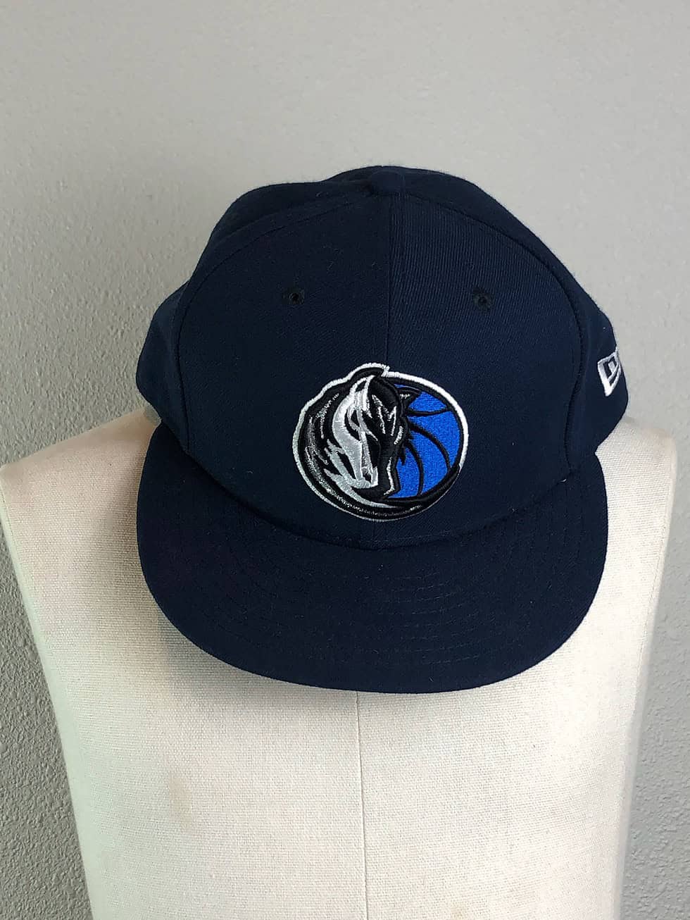 Dallas Mavericks Navy Adjustable New Era Hat