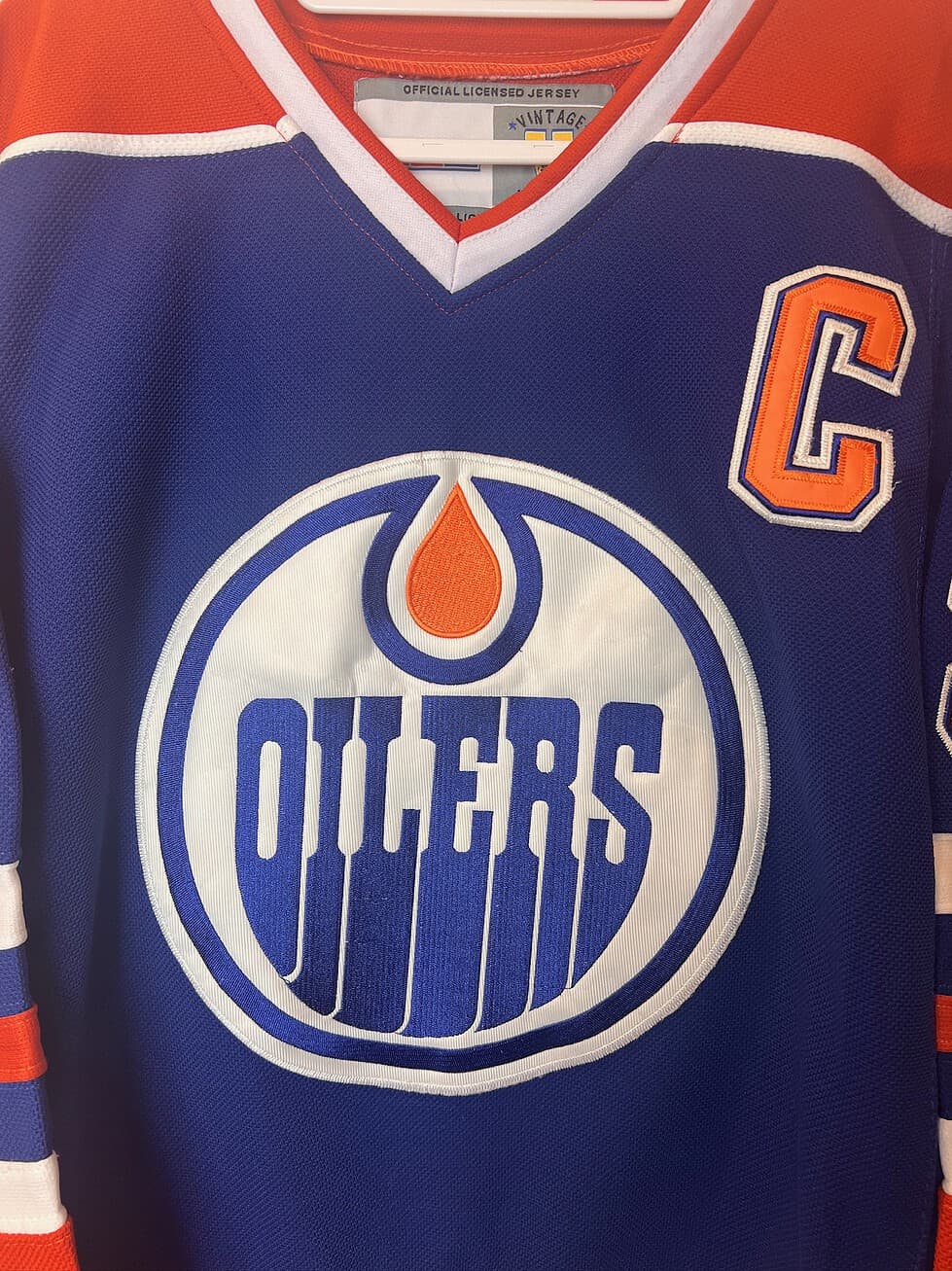 Wayne Gretzky Edmonton Oilers Vintage CCM Jersey - Image 5