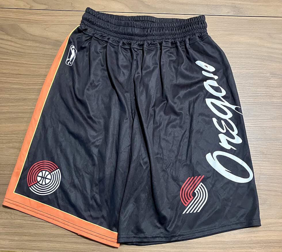 Game Worn Limited Edition Rip City Remix Shorts