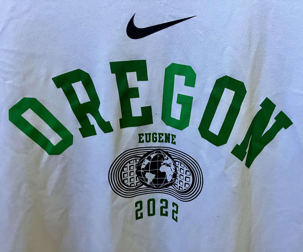 Oregon Track Nike Dri-Fit Tee