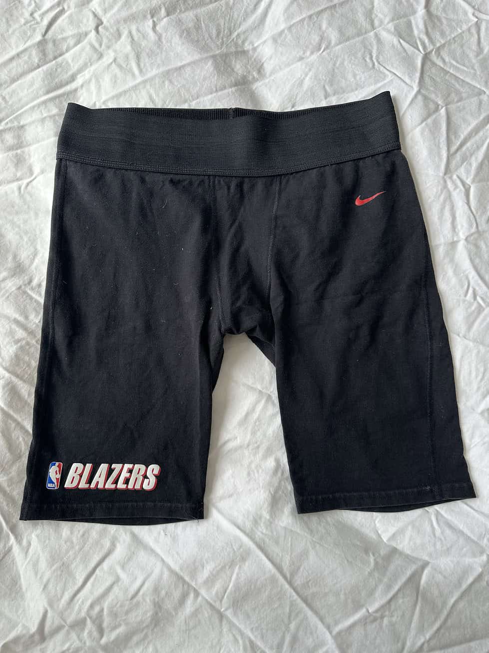 Portland Trail Blazers Team Issued Compression Shorts