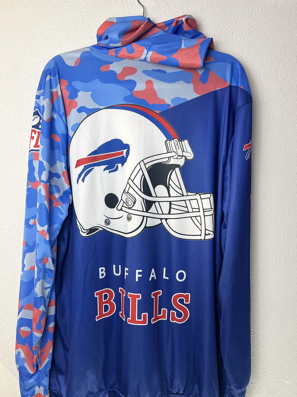 Buffalo Bills Camo Bold Graphic Hoodie - Image 2