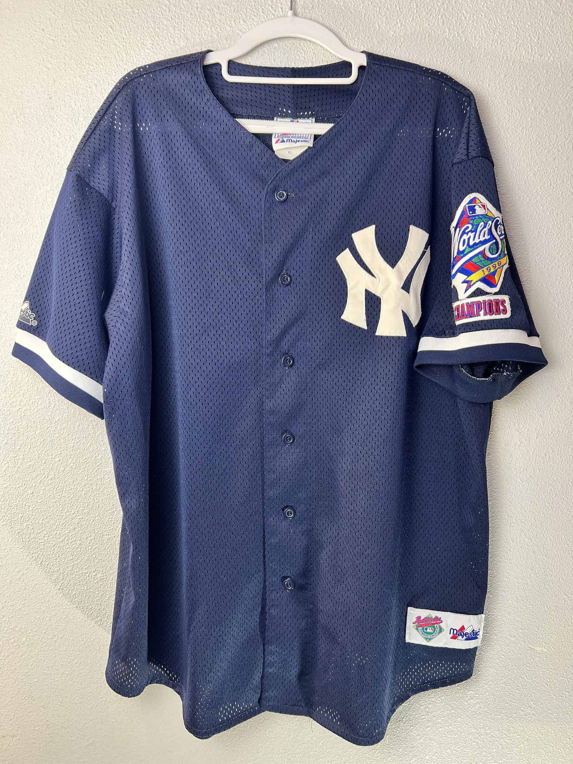 New York Yankees 1999 World Series Jersey Size XL FanWagn
