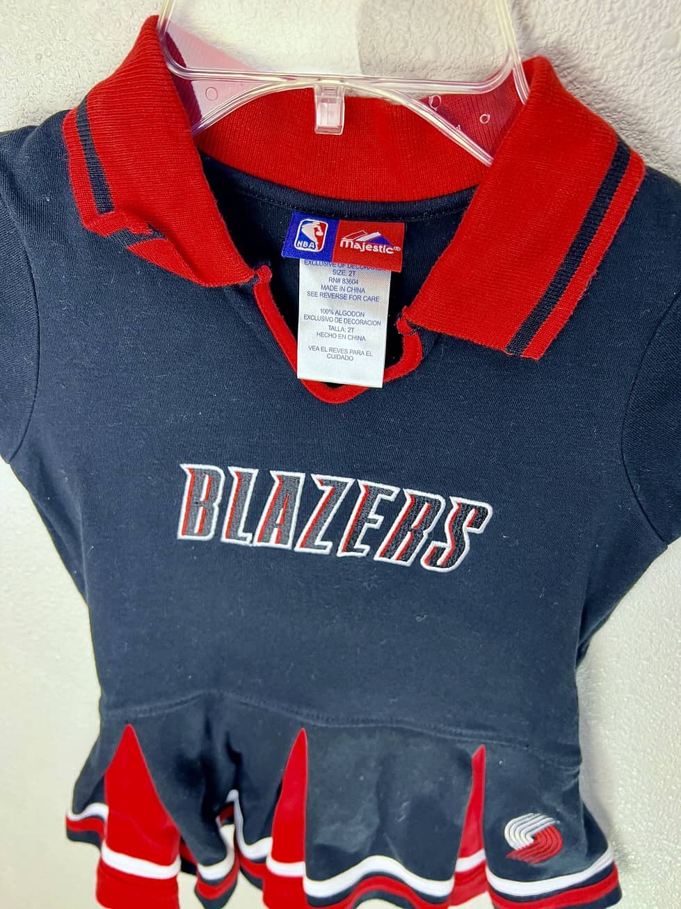 Portland Trail Blazers Toddler Cheer Dress (2T) - Image 2