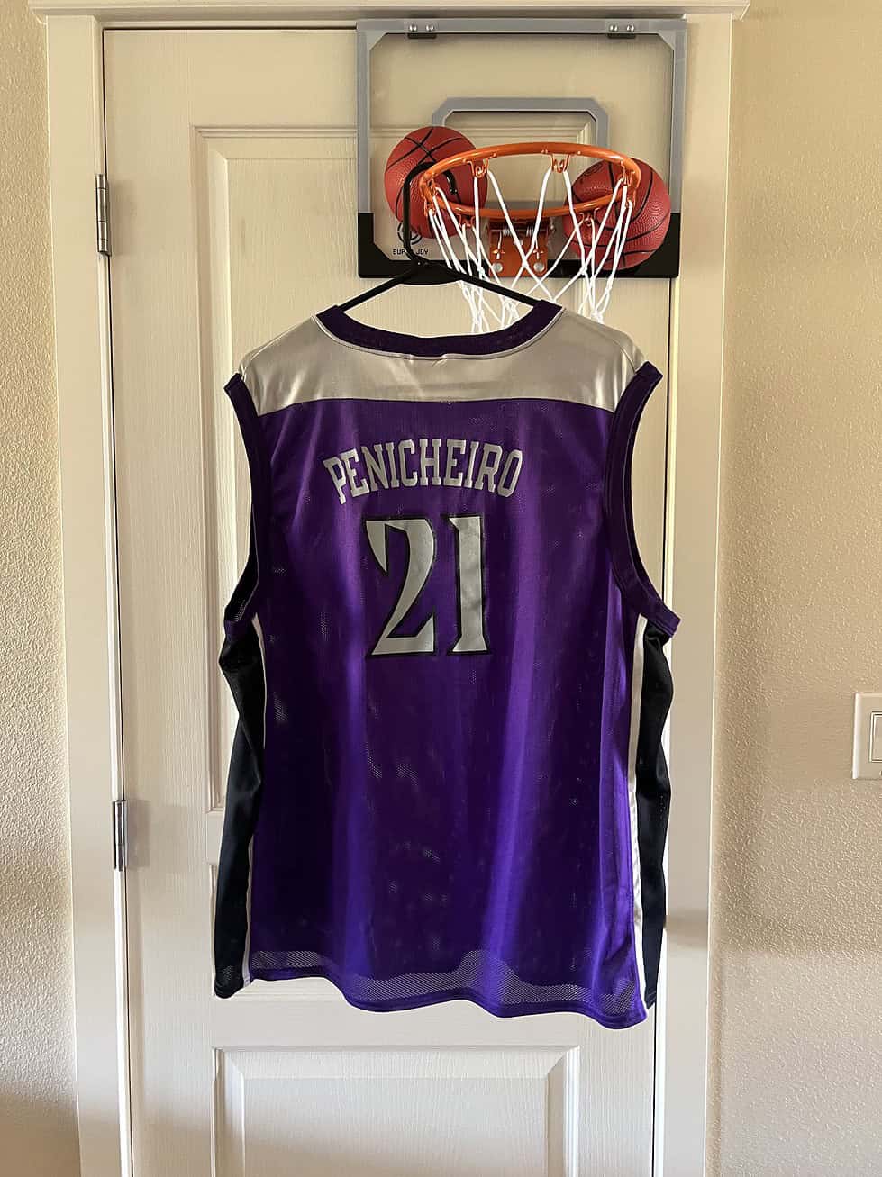 Sacramento Monarchs Ticha Penicheiro #21 Champion Jersey XL - Image 2