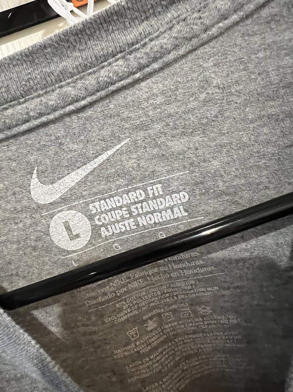 Front view of a gray Nike T-shirt featuring "Leader O The Pac" and Oregon Ducks 2011 PAC-12 Championship graphics.