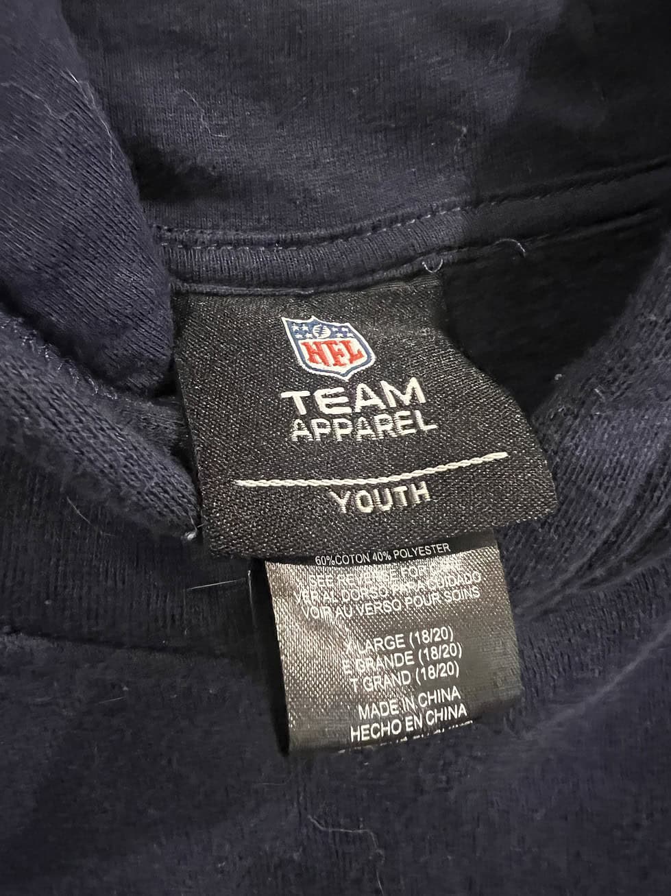 Seattle Seahawks Youth Large NFL Pullover Hoodie - Image 2