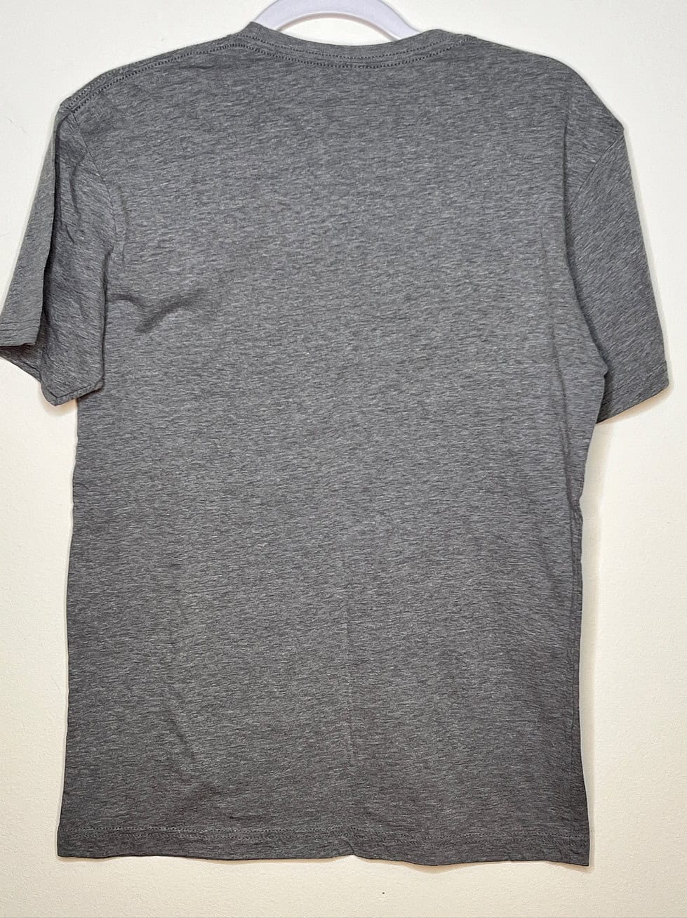 Blank back of t-shirt