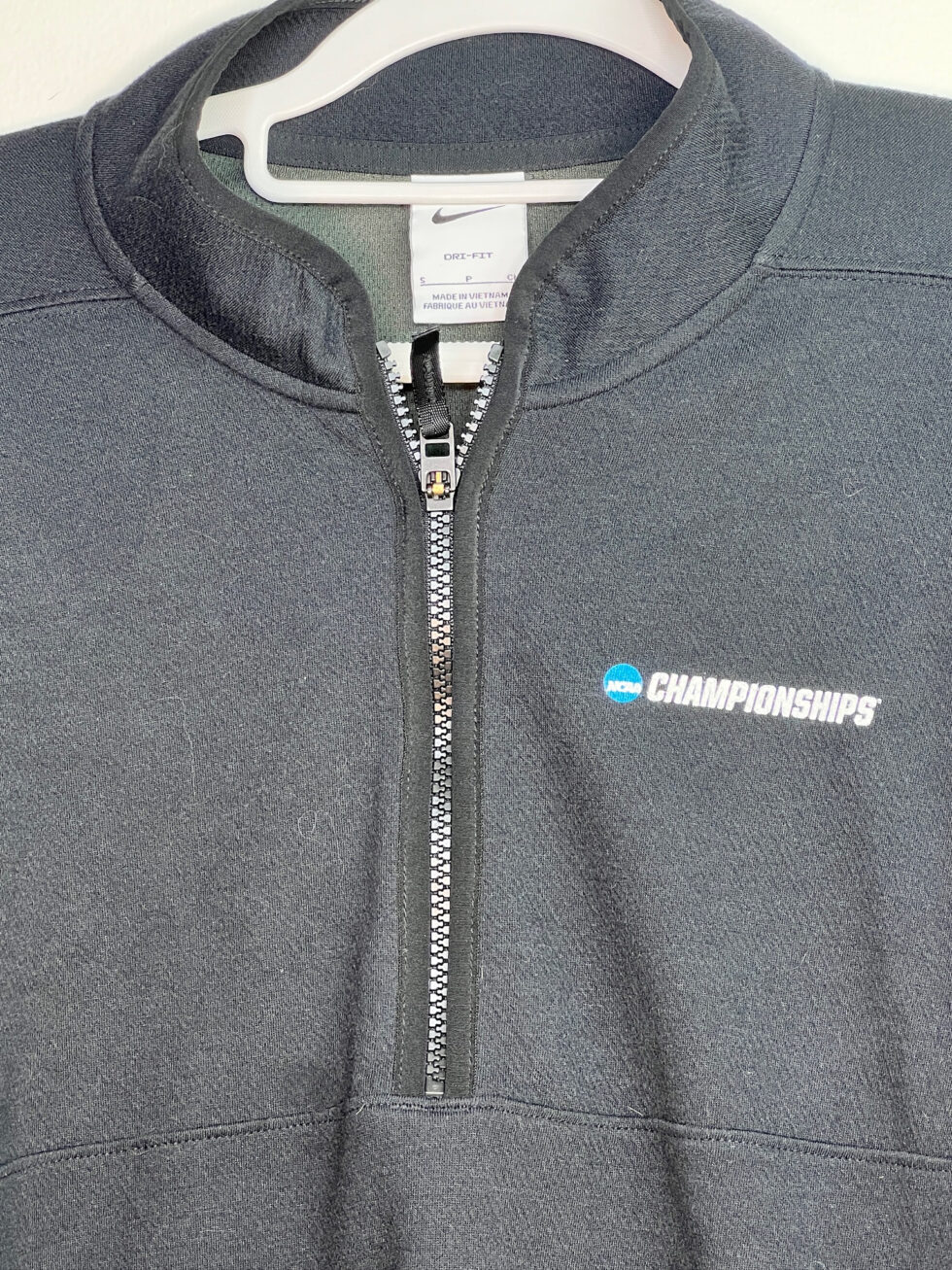 Back view of Nike Dri-Fit NCAA Championships long sleeve, size Small