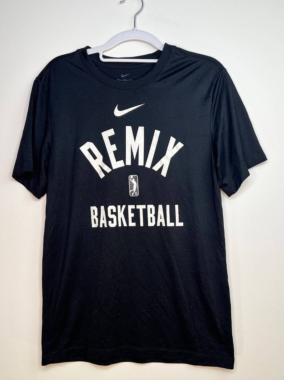 Black Nike Rip City Remix Dri-Fit t-shirt with front logo and G League branding