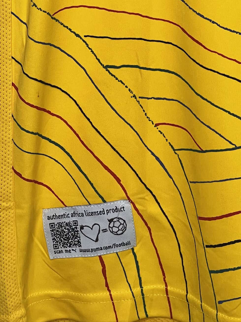 2012 Authentic South Africa (Home) National Team Jersey - Men’s XL - Image 4