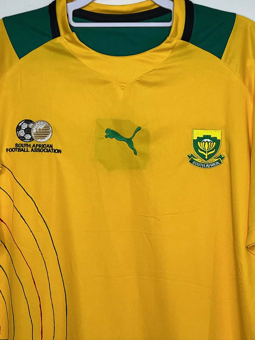 2012 Authentic South Africa (Home) National Team Jersey - Men’s XL - Image 3