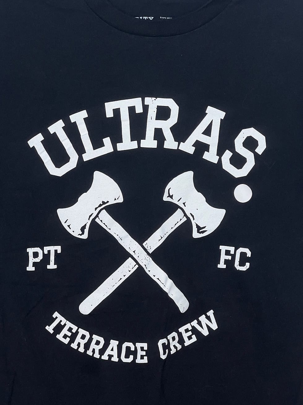 Close up of logo