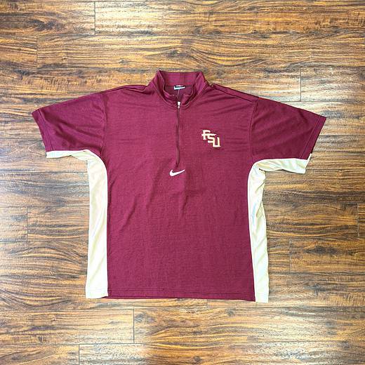 Nike Florida State Seminoles Ryan Lowery Game Worn Warm Up Sz XL