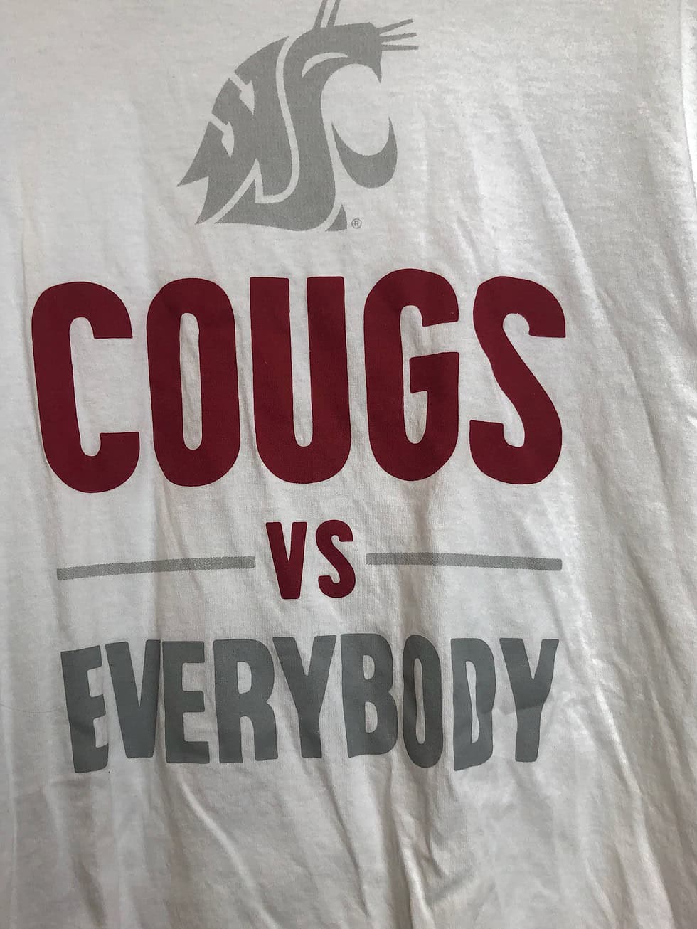 Cougs vs Everybody Tee – Washington State Pride - Image 2