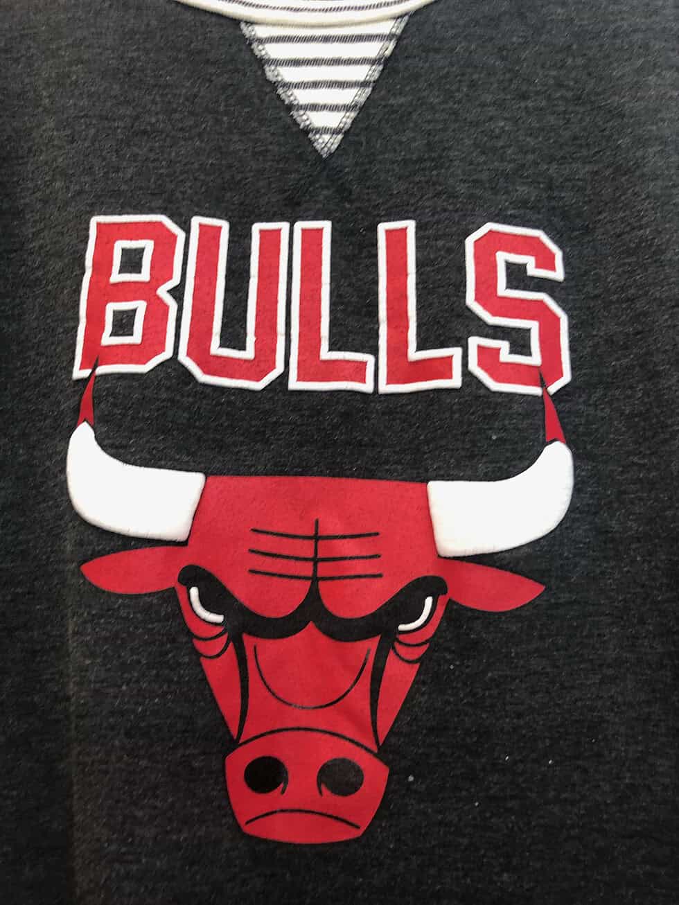 Chicago Bulls Gameday Couture Striped Hem Tunic - Image 2