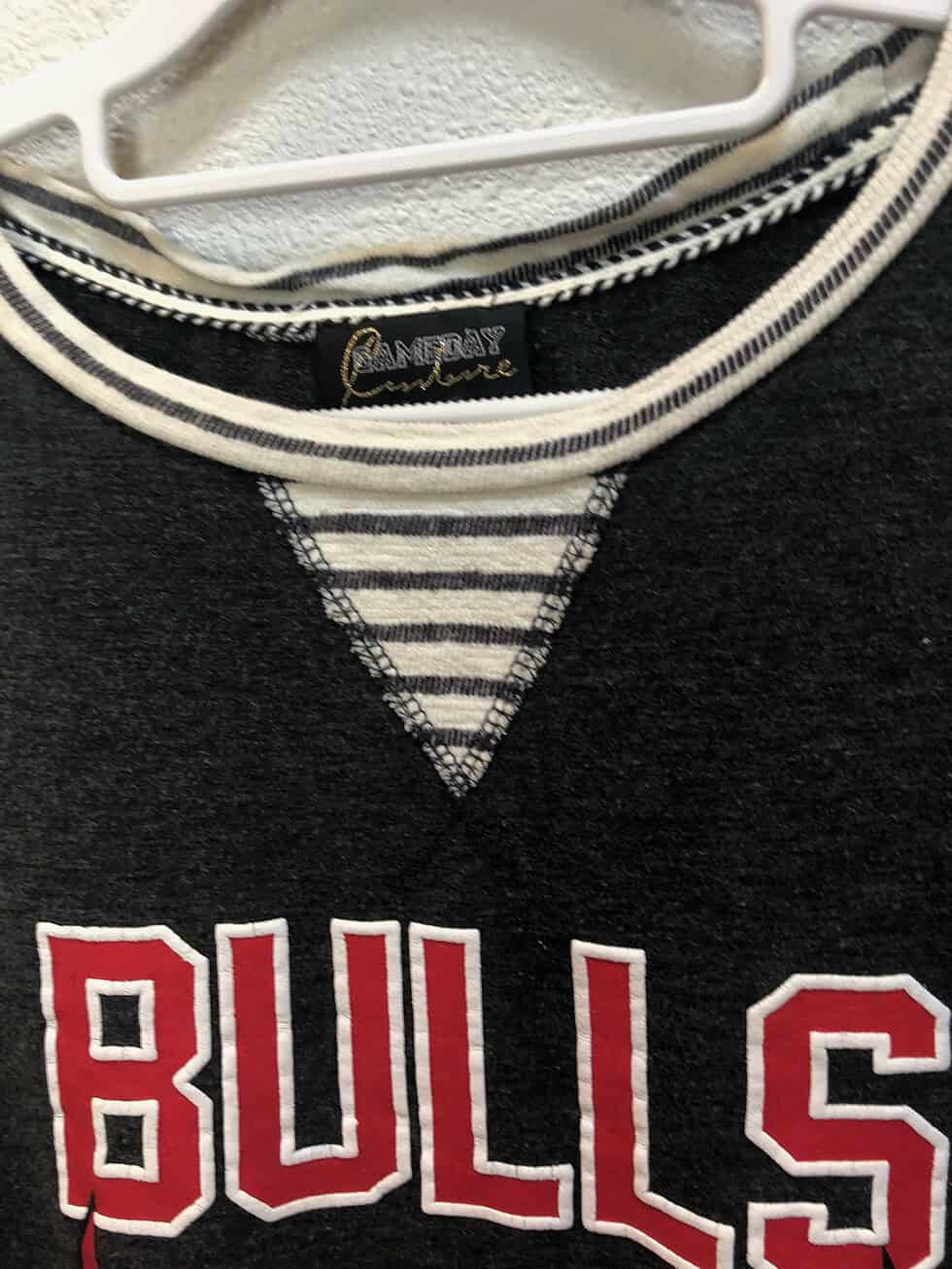 Chicago Bulls Gameday Couture Striped Hem Tunic - Image 3