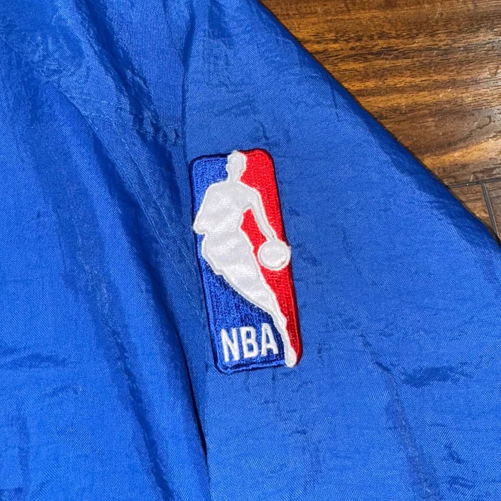 Pro Player Detroit Pistons Grant Hill Windbreaker Sz L - Image 4