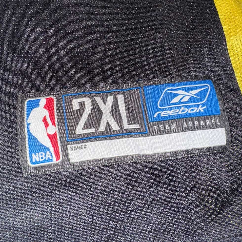 Reebok Los Angeles Lakers Kobe Bryant Black Jersey Sz 2X - Image 3