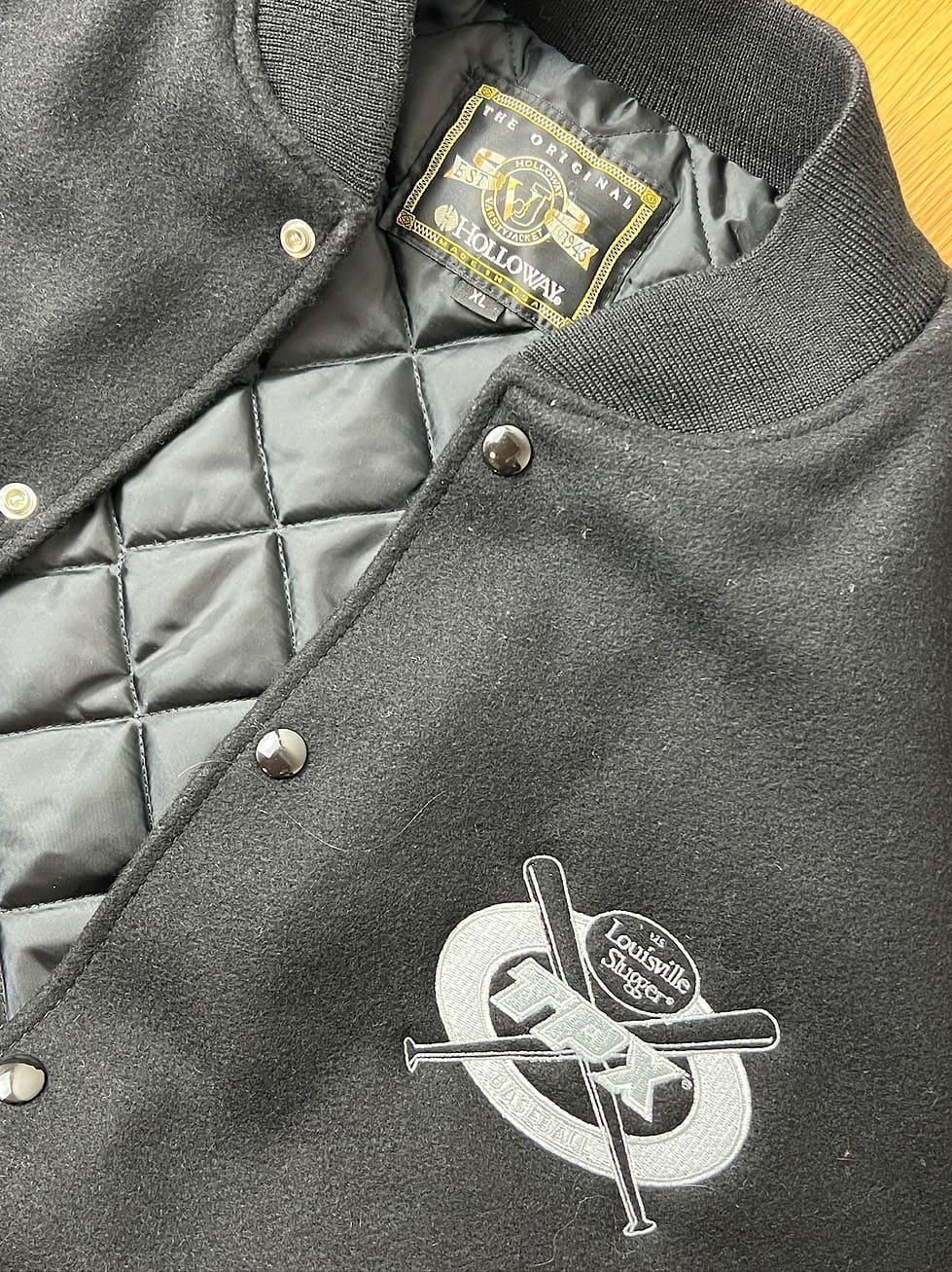 Louisville Slugger TPS Varsity Jacket by Holloway - Image 4