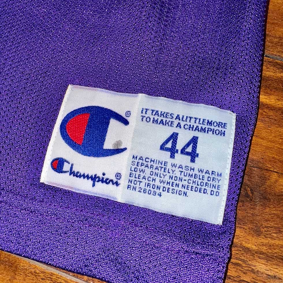 Champion Phoenix Suns Charles Barkley Jersey Sz L - Image 3