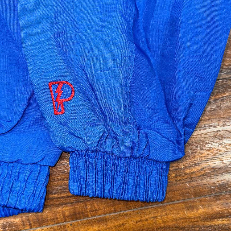 Pro Player Detroit Pistons Grant Hill Windbreaker Sz L - Image 3