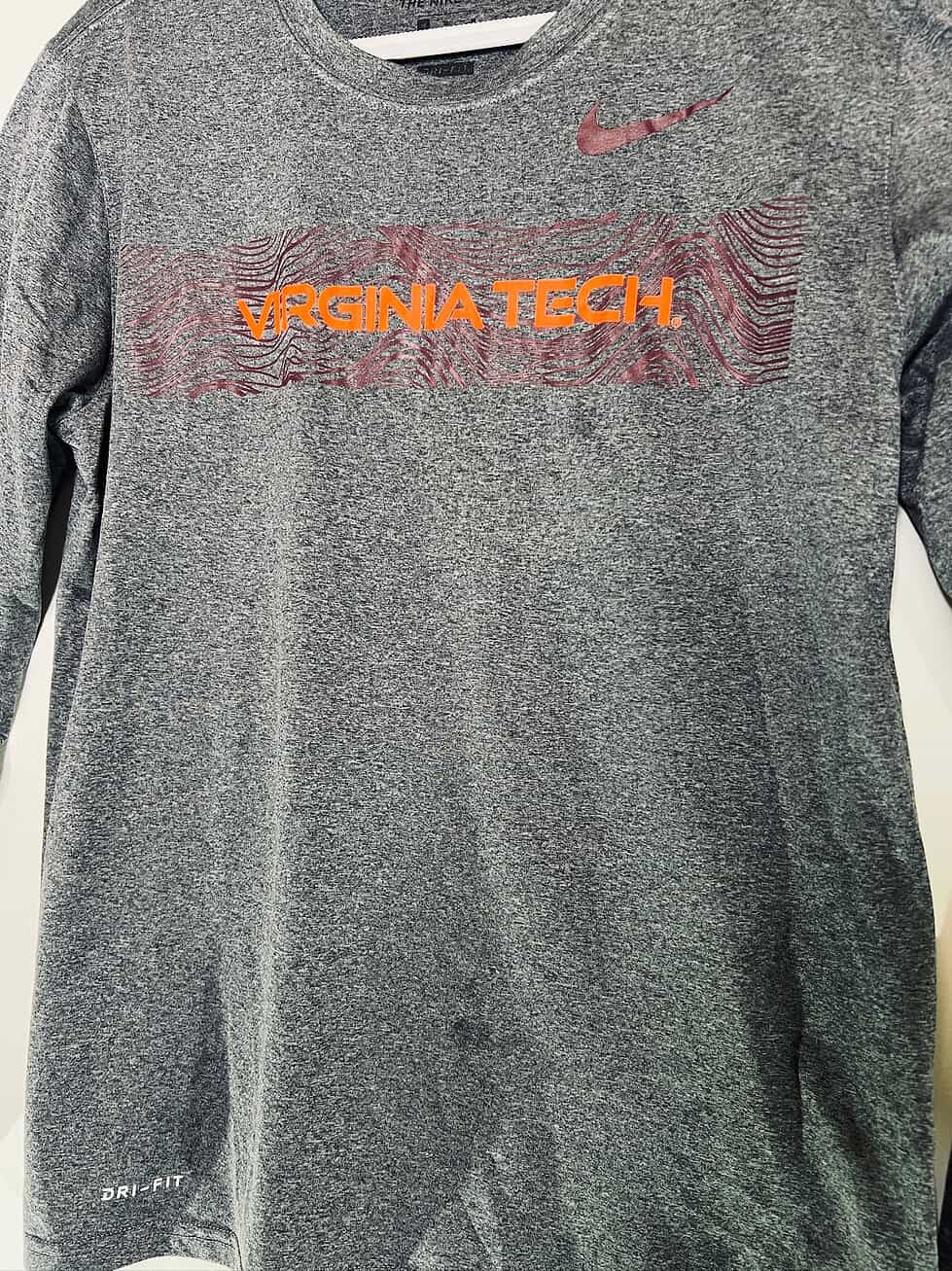 Virginia Tech Nike Dri-FIT Softball Player Tee - Image 3