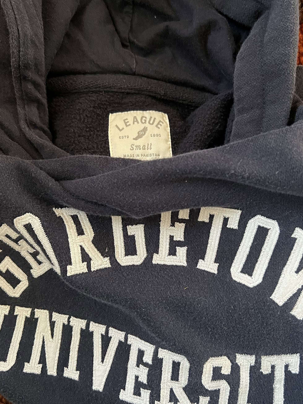 Georgetown Hoyas college Hoodie (Size S) - Image 3